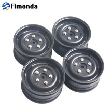 4pcs Plastic 1.9 Inch Wheel Rims for 1/10 RC Crawler Car Axial SCX10 90046 Traxxas TRX4 RC4WD D90 TAMIYA TF2 HSP 2024 - buy cheap