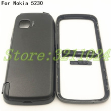 For Nokia 5230 New Full Complete Mobile Phone Housing Cover Case+ Keypad+Logo 2024 - buy cheap