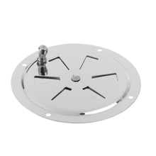 Barco borboleta ventilação/botão lateral ventilação capa de aço inoxidável 4 "flange rv barco marinho 2024 - compre barato