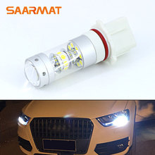 2pcs Error Free White 140W 1400LM P13W LED Bulbs For 2008-12 Audi B8 model A4 or S4 with halogen headlight trims 2024 - buy cheap