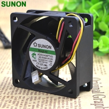 For Sunon fan 60*60*25MM dc24V 1.2W 6CM KDE2406PTV2 3 wires silent frequency converter cooling fan 2024 - buy cheap