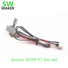 Zortrax M200 V2 Горячий Конец с нагревателем картриджа + сопло датчика термопары V2 hotend kit для экструзии 3D принтера Zortrax M200 2024 - купить недорого