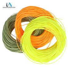 Maximumcatch 1-8WT 100FT DT Fly Fishing Line Double Taper Floating Fly Line Green/Yellow/Orange Color 2024 - buy cheap