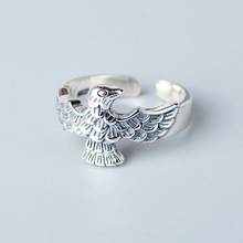 Personality Vintage Silver Color Eagle Rings For Women Fashion Retro Antique Rings Bridal Wedding Jewelry Anillos 2024 - buy cheap