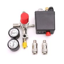 Válvula interruptora de controle de pressão, compressor de ar, 0.5-mpa com regulador coletor e calibre