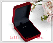 Wholesale 12pcs/Lot 8x6x3cm Dark Red Velvet Jewelry Box Favor Pendant Necklace Gift Box Earrings Jewelry Display Packaging Boxes 2024 - buy cheap