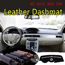 For Volvo s80 s80l 2012 2013 2014 2015 2016 Leather Dashmat Dashboard Cover Dash Mat SunShade Carpet Custom Car Styling LRH+RHD 2024 - buy cheap