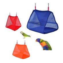 S-L Soft Mesh Bird Cage Parrot Hammock Breathable Hanging Bed Cage Pet Supplies Swing Tent Toys for Hamster Rat Bird Nest House 2024 - buy cheap