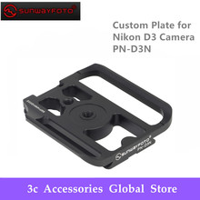 SUNWAYFOTO PN-D3N Tripod Head Quick Release Custom Plate for Nikon D3 D3S Camera Tripod Head Plate Specific Aluminum 2024 - buy cheap