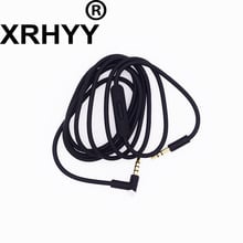 XRHYYBlack-Cable de Audio de repuesto con micrófono en línea, accesorio para Beats Solo/HD/Studio/Pro/Detox/Wireless/Mixr, auriculares 2024 - compra barato