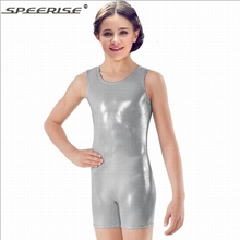 Metallic Dance Leotards Bodysuits