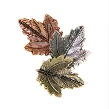 1pc Charming Vintage Pin Maple Leaf Brooch Brooches Pins Exquisite Collar For Women Dance Party Fashion Jewelry Accessories 2024 - buy cheap