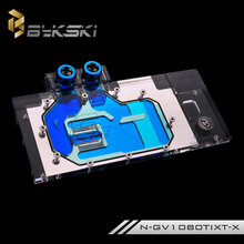 Блок водяного охлаждения Bykski N-GV1080TIXT-X GPU для GIGA AORUS GTX 1080 Ti Xtreme Edition 2024 - купить недорого