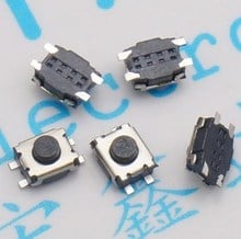 Microinterruptor de control remoto, 3x4x2mm, interruptor táctil de 4 pines, 12V, 0.5A, 3x4x2 botones, 300 Uds. 2024 - compra barato