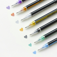 1 conjunto de caneta fluorescente hidrocor arco-íris para pintura de crianças, escolar, papelaria, presente para estudantes, 12/16/18/24/36/48 cores 2024 - compre barato