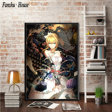 Poster Violet Evergarden Hot Anime Posters and Prints Canvas Painting Wall Art Picture For Room Home Decoration 2024 - buy cheap