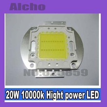 Free  shipping  10pcs 20W LED Cold White 10000k High Power 2200LM LED Lamp SMD Chips 2024 - buy cheap