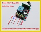Interruptor com controle remoto sem fio, receptor de relé de 24v 1ch, transmissor, normalmente aberto, próximo, 315/433, interruptor liga/desliga - foto 2026
