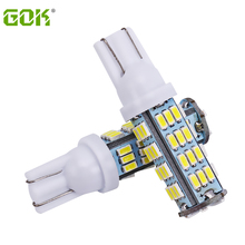 10pcs/lot T10 54smd LED 194 168 192 w5w led 3014 smd t10 54led Auto Led Car Lighting Car wedge parking dome light 2024 - buy cheap