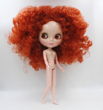 Free Shipping big discount RBL-620 DIY Nude Blyth doll birthday gift for girl 4colour big eye doll with beautiful Hair cute toy 2024 - buy cheap
