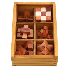 Quebra-cabeças kong ming, brinquedo educativo de madeira 3d para aprendizagem e educação 2024 - compre barato