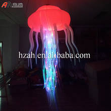 New colorful lighting inflatable jellyfish balloon for decoration 2024 - buy cheap