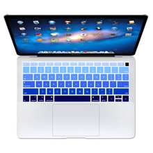 Colorful Silicone Keyboard Protector Film For New Macbook Air 13 A1932 US Layout Keyboard Cover Mabook Air 13.3 2018 Skin Guard 2024 - buy cheap