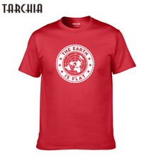 TARCHIA Shirt Top Tee 2021 The Eartm Fashion Boy Brand T Homme Summer Short Sleeve T-Shirts Printed Male Plus T Shirt Men Tee 2024 - buy cheap