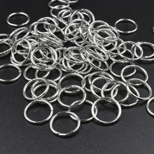 FLTMRH 50pcs 6mmx0.9mm   Metal Ironelry Findings Vintage Open Jump Rings Split Ring for DIY Fashion Neckl ace Bracelet Chains C 2024 - buy cheap
