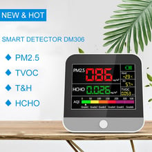 PM2.5 Detector HCHO TVOC Formaldehyde Gas Analyzer Thermometer Hygrometer Temperature Humidity Meter Air Quality Monitor 2024 - buy cheap