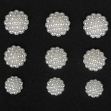 Flower Half Round Flatback Cabochon Imitation Plastic ABS Pearl Beads for Jewelry Making Loose Beads Gem DIY Phone Decoration 2024 - buy cheap
