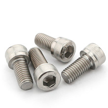 304 Stainless Steel Hexagonal Screw Cup Head Hexagon Screw M5*10 2024 - buy cheap