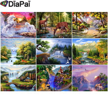 DIAPAI 100% Full Square/Round Drill 5D DIY Diamond Painting "Animal landscape" 3D Embroidery Cross Stitch Home Decor 2024 - buy cheap