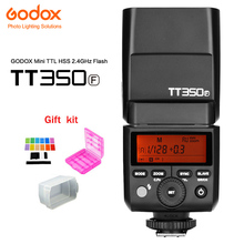 Новая Мини Вспышка Godox TT350F TTL HSS GN36 высокоскоростная 1/8000S 2,4G Беспроводная X система для камеры Fujifilm 2024 - купить недорого