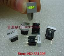 1PCS Light touch switch button PB61411L green light with cap 7.5MM 2024 - buy cheap