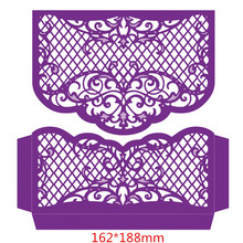 Lace Edge Frame Metal Cutting Dies Stencils for DIY Scrapbooking Photo Album Decorative Embossing Crafts Supplier Die Cut 2024 - buy cheap