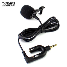 Mini Condenser Lavalier Microphone 3.5mm Jack Hands Free Clip On Microphones Lapel Mic For IOS Android Mobile Phone Smartphone 2024 - buy cheap