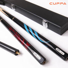 2019 NEW HANDMADE Cuppa Billiard 3 4 Snooker Cue 9.8mm Tip with Snooker Cue Case Red Blue China 2024 - buy cheap