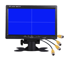 Cabeza aérea portátil de cuatro segmentos, pantalla HD de 7 pulgadas, Monitor de cosechadora, imagen de marcha atrás específica, pantalla de monitoreo de 4 vías 2024 - compra barato