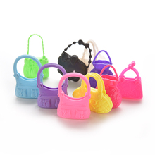 Bolsa de hombro a la moda para muñeca, bolso de mano informal para muñeca de Estilos mixtos, regalos de cumpleaños para niña, venta al por mayor, 10 Uds./lote 2024 - compra barato