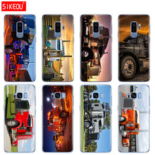 silicone case for Samsung Galaxy S9 S8 S7 S6 edge S5 S4 S3 PLUS phone cover Peterbilt Trucks 2024 - buy cheap