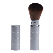 2017 Cosmetic brush for powder Beauty Foundation Eyeshadow Blush Makeup brushes professional Silver 2024 - buy cheap