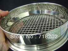 25cm*5cm stainless steel test sieve/ standard test sieve/ laboratory sieve(2/3/4/5/6/8/10/12/14/16/18/20 mesh) -1pc/lot 2024 - buy cheap