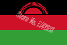 Малавийский Африканский Национальный флаг по всему миру горячая распродажа товаров 3X5FT 150X90CM баннер латунные металлические отверстия 2024 - купить недорого