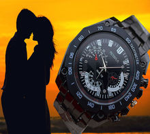 DaWhome High grade fashion sports pin big dial quartz, men's black watches student watches relogio masculino men's wrist watch 2024 - buy cheap