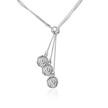 Collar chapado en plata de alta calidad para mujer, hecho a mano, precio bajo, Mme collier 2024 - compra barato