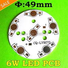 50mm 6w LED PCB, 6W Aluminum base plate, LV9273 High Power LEDs Heat sink lamp plate for DIY a LED lamp 2024 - buy cheap