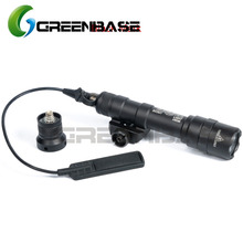 Greenbase SF M600B Tactical Gun Pistol M600 Flashlight Mini Scout Light LED CREE Flashlight Weaponlight With Remote Tail Switch 2024 - buy cheap