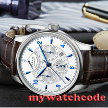 42mm parnis white dial Sapphire Glass 26 jewels miyota Automatic mens Watch P537 2024 - buy cheap