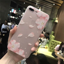 Ricestate Flower Silicon Phone Case For iPhone 6 7 8 Plus X XS XR XS MAX Flowers and animals Soft TPU Cover Case 2024 - buy cheap